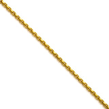 14k Yellow Gold Heavy Weight Cable Bracelet