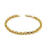 10k Yellow Gold Heavyweight Cable Bracelet