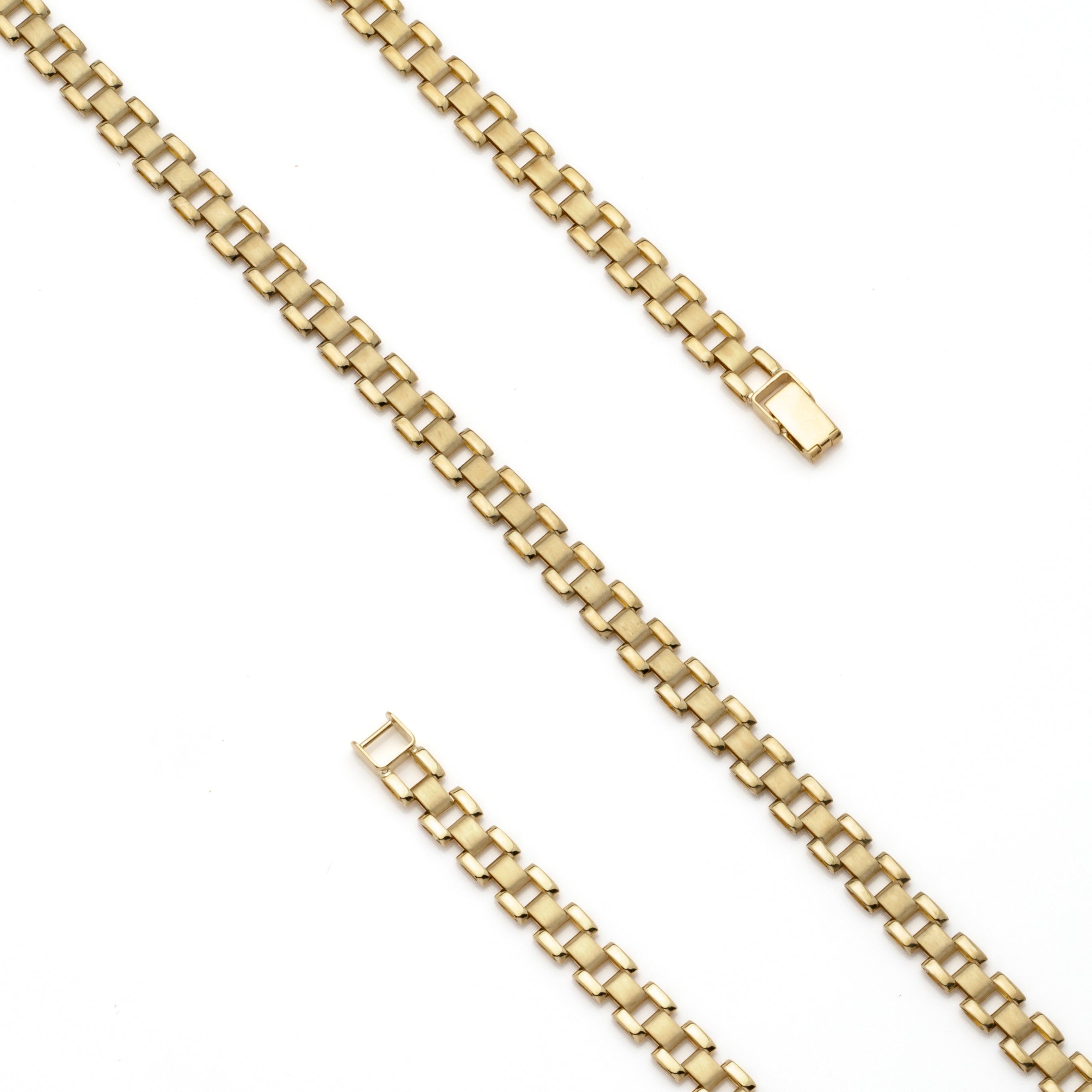 10k Yellow Gold Presidential RX Necklace