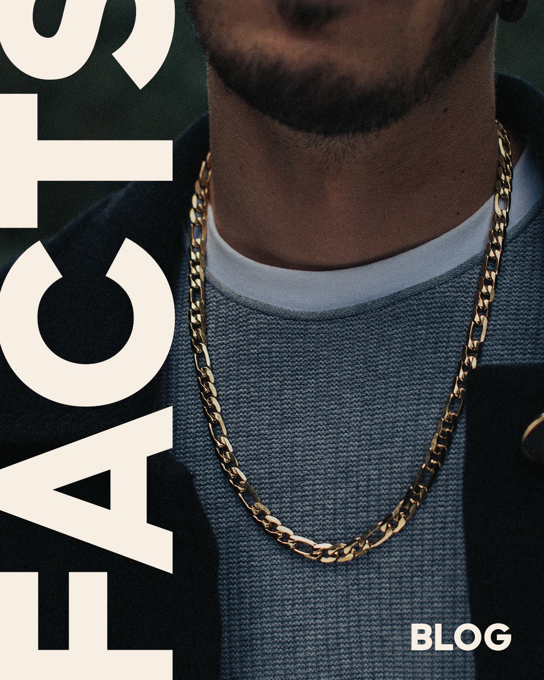 Hip-Hop Icon. The Figaro Chain Necklace