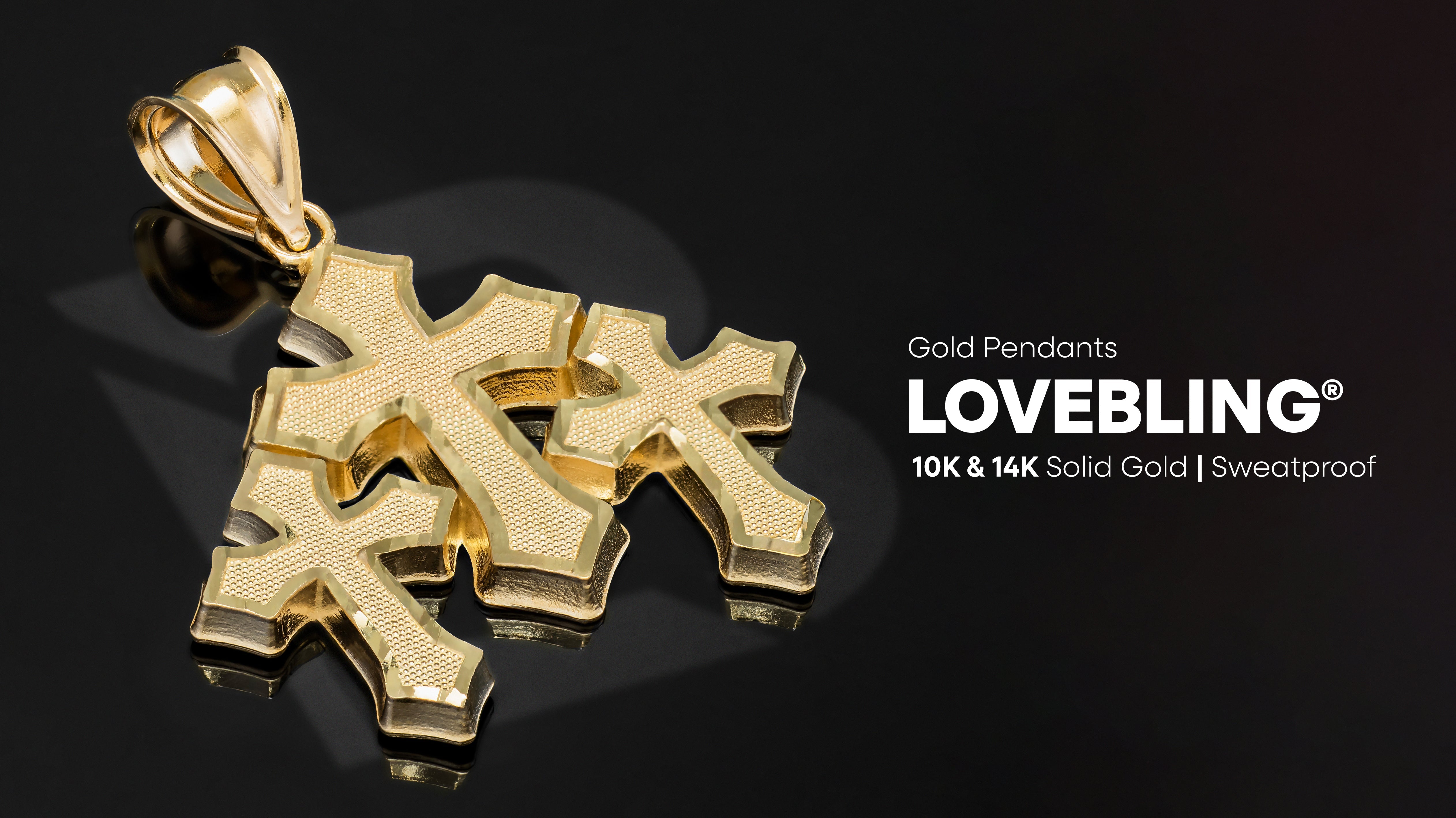 Solid Gold Pendants