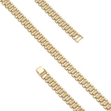 10k Yellow Gold Presidential RX Necklace