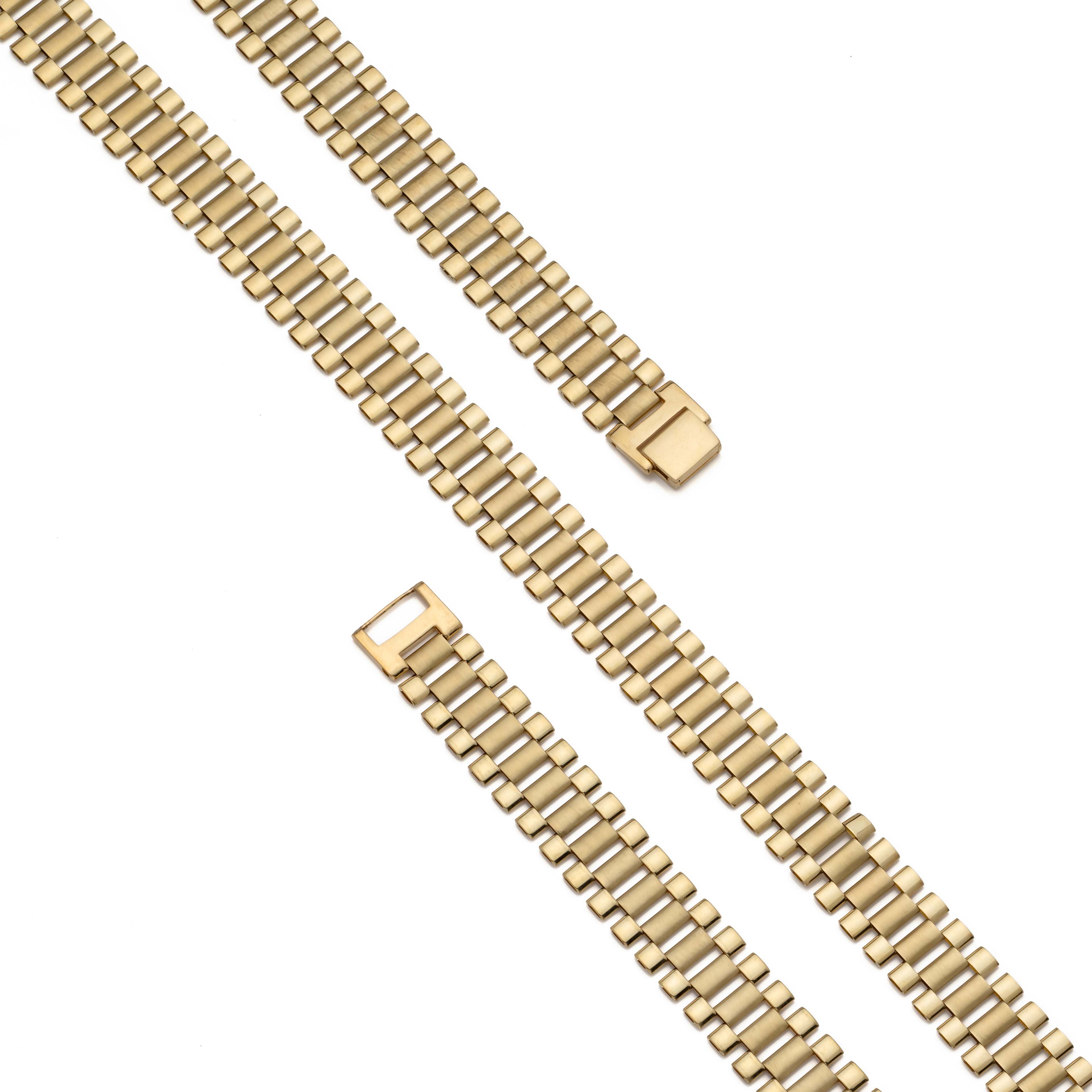 10k Yellow Gold Presidential RX Necklace
