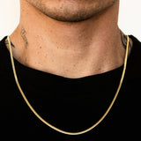 10k Yellow Gold Solid Miami Cuban Chain