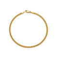 10k Yellow Gold Hollow Miami Cuban Bracelet