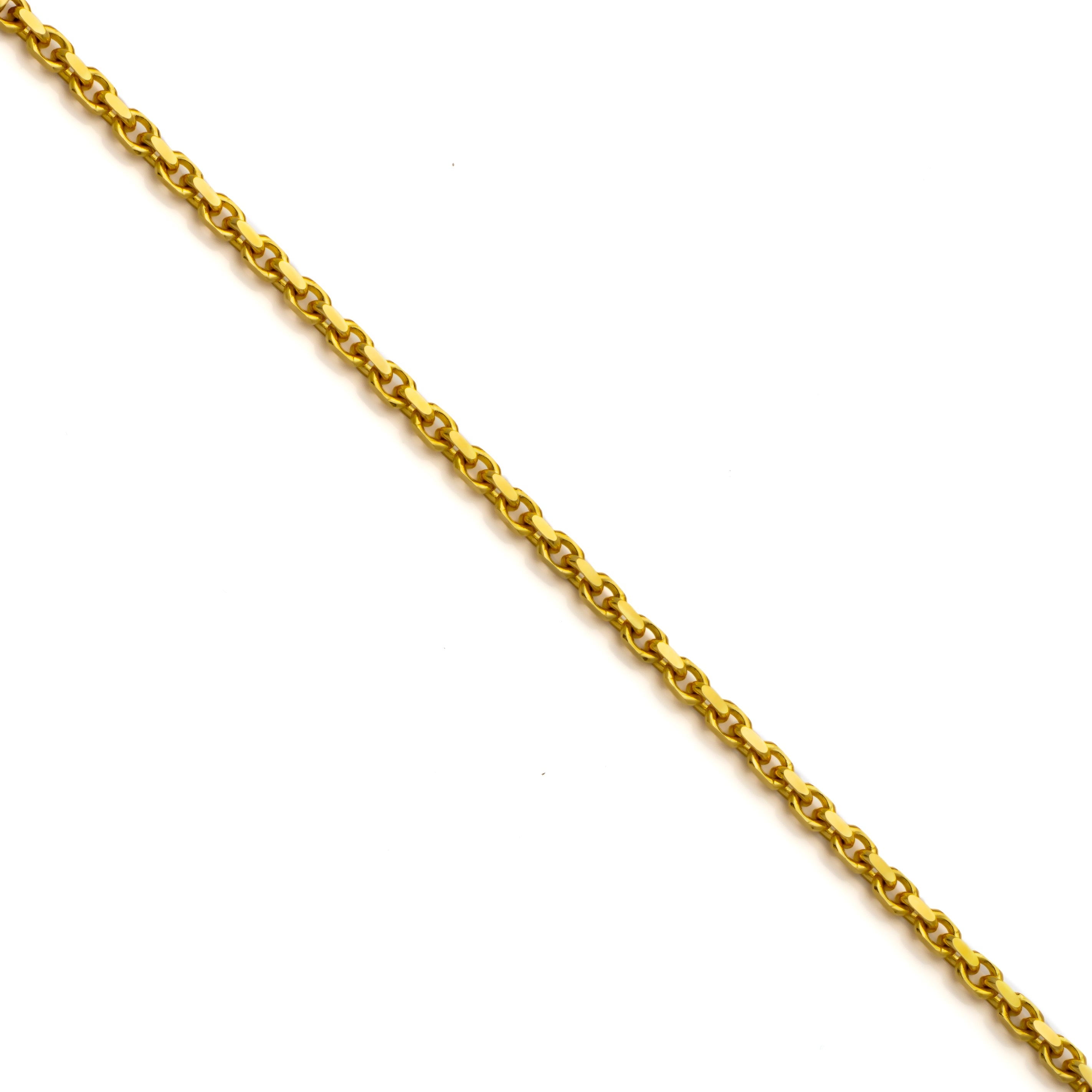 14k Yellow Gold Heavy Weight Cable Bracelet