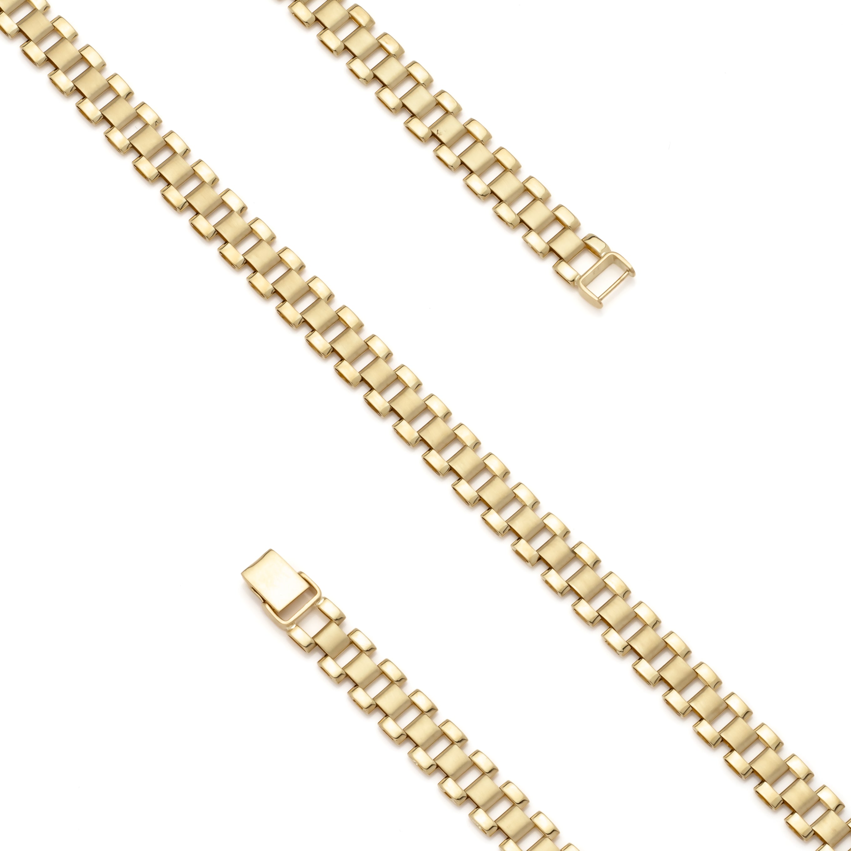 10k Yellow Gold Presidential RX Necklace