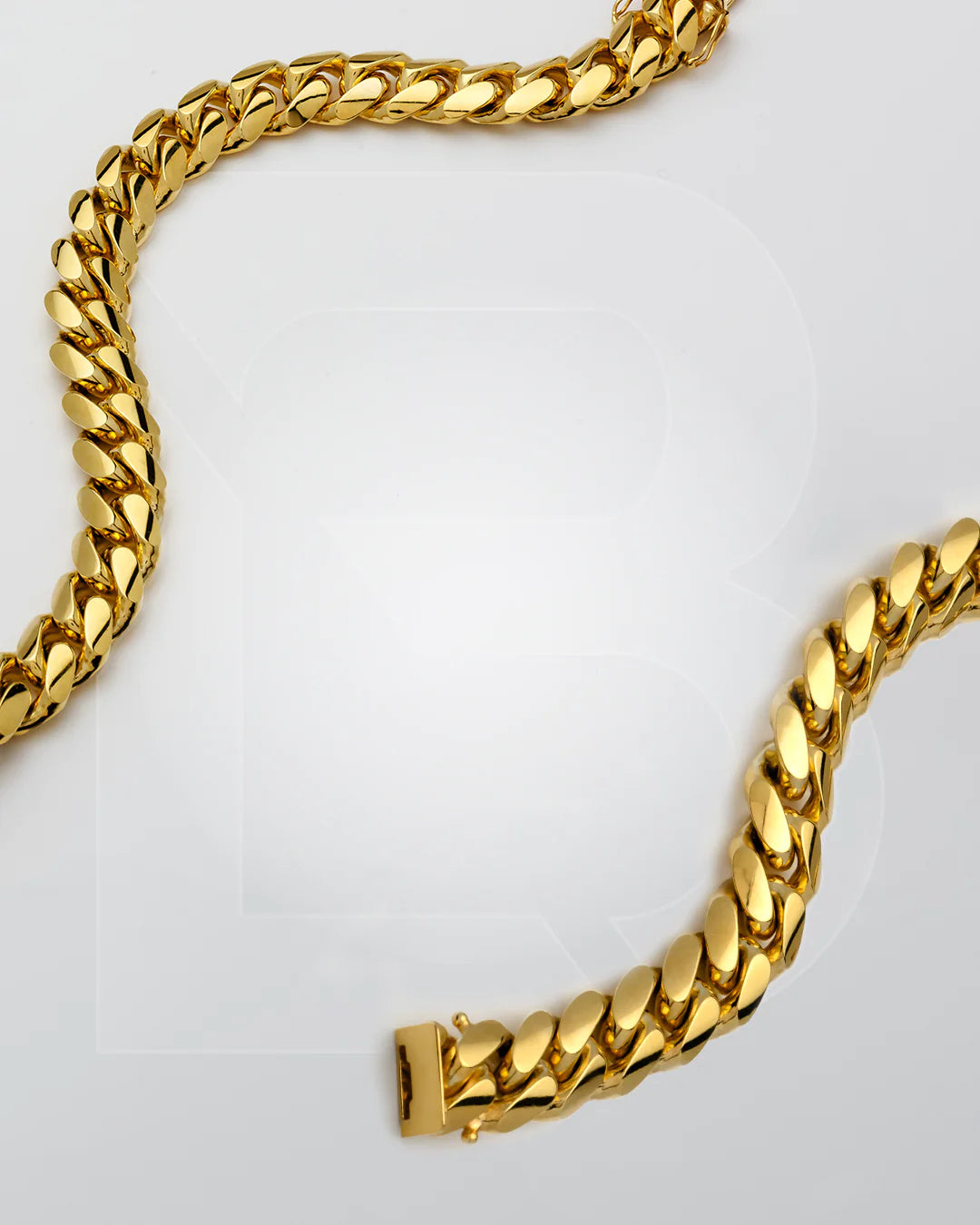 LoveBling® Official, Real Gold, Cuban Link Chain