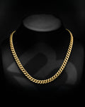 10k Yellow Gold Hollow Miami Cuban Chain