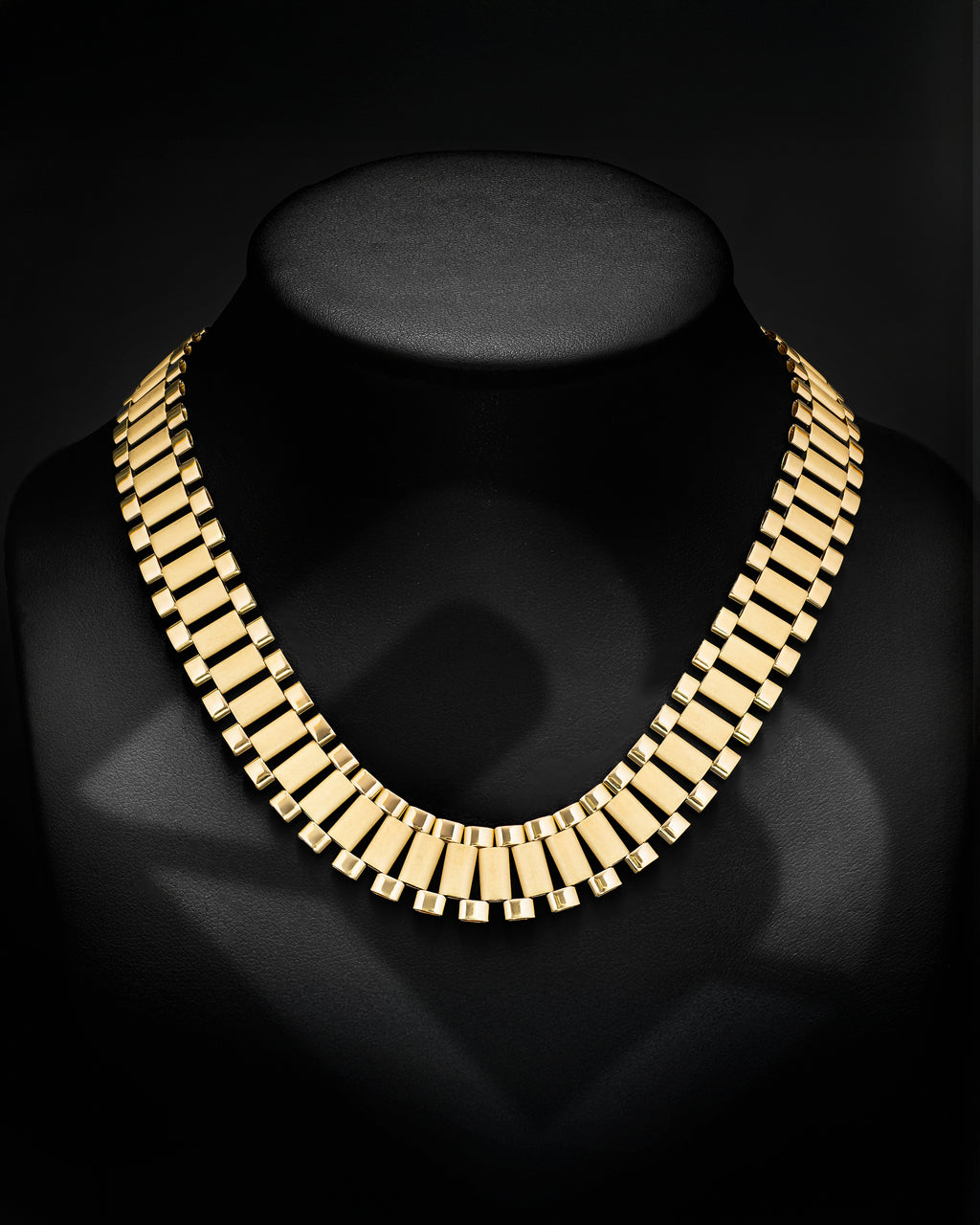10k Yellow Gold Presidential RX Necklace