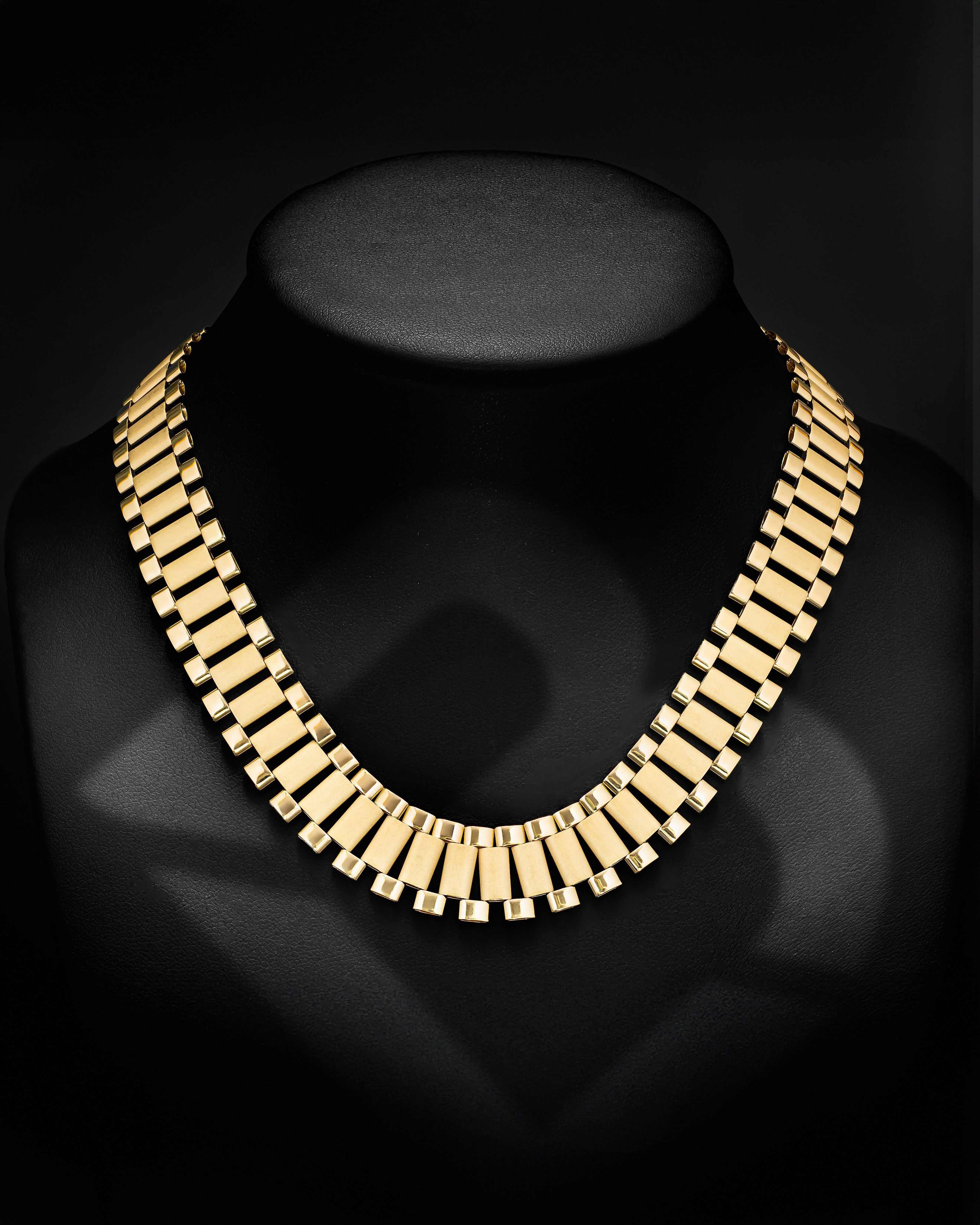 10k Yellow Gold Presidential RX Necklace