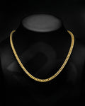14k Yellow Gold Hollow Diamond Cut Franco Chain