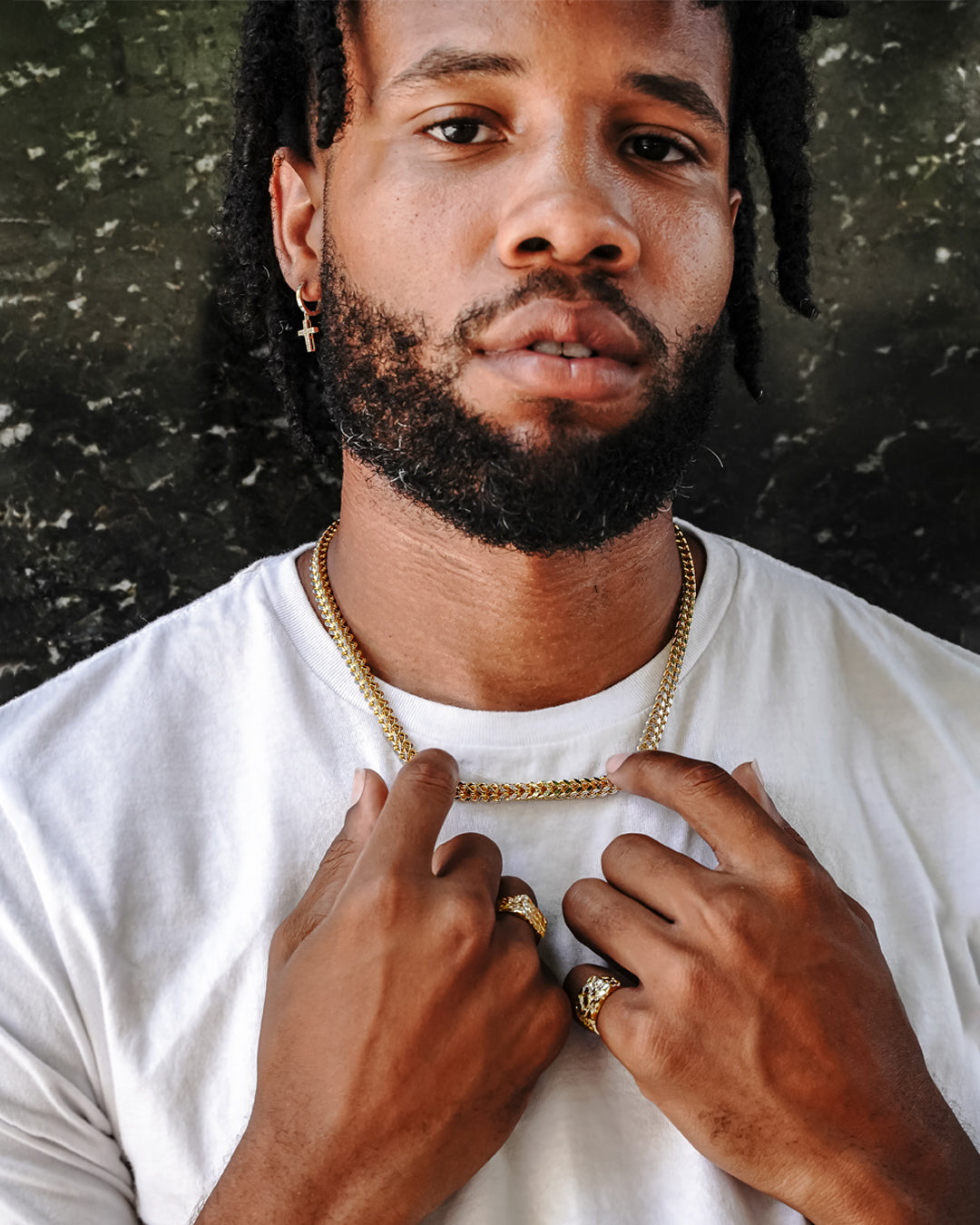 10k Yellow Gold Hollow Diamond Cut Franco Chain