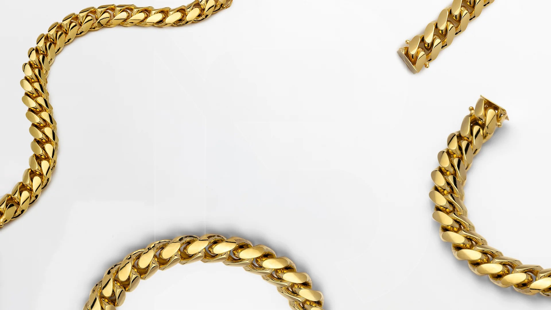 LoveBling® Official, Real Gold, Cuban Link Chain