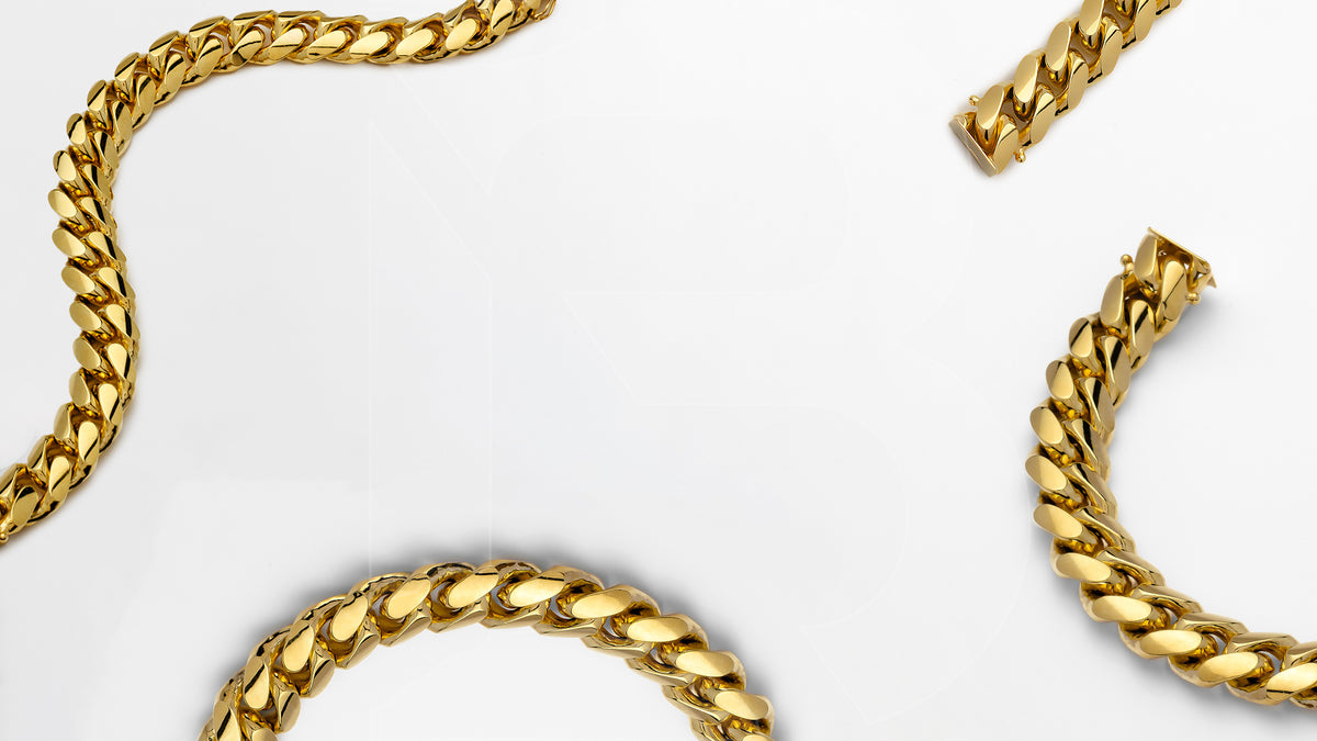 Solid Gold Chains | Authentic 10k & 14k Options | LoveBling