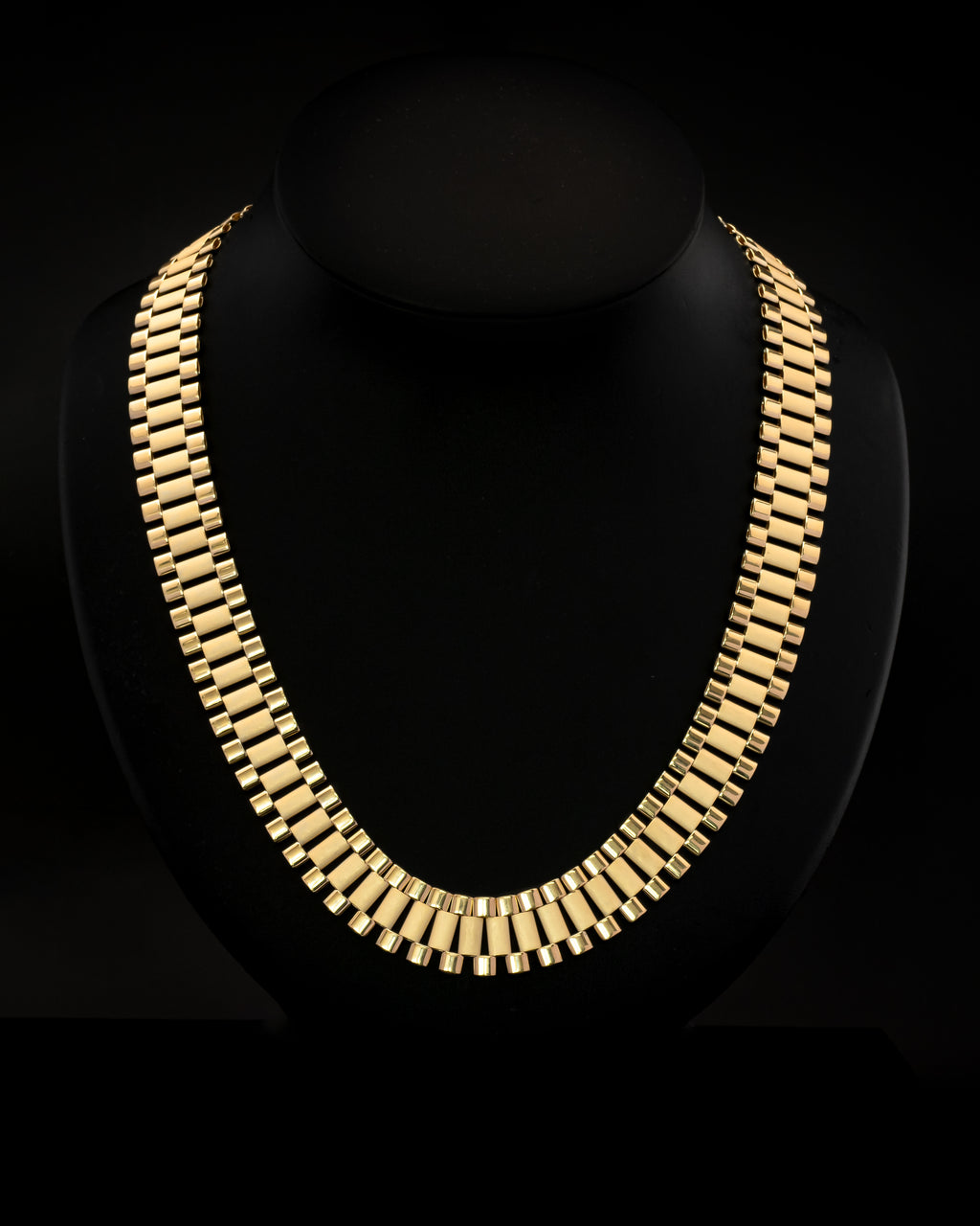 10k Yellow Gold Presidential RX Necklace