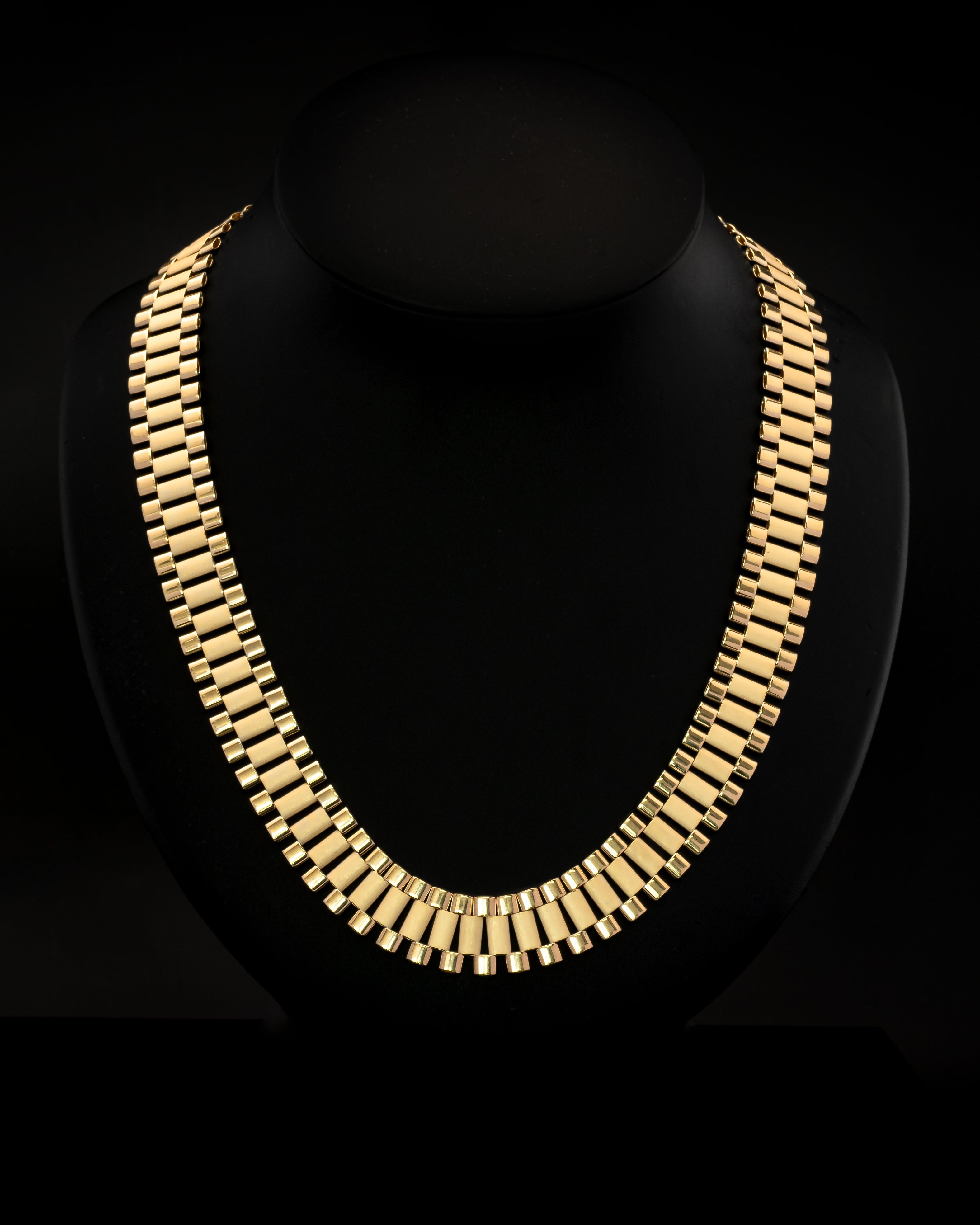 10k Yellow Gold Presidential RX Necklace