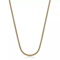 14k Gold Two-Tone Diamond Cut Ice Chain