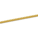 14k Yellow Gold Hollow Miami Cuban Chain