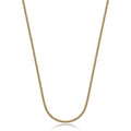 10k Gold Two-Tone Diamond Cut Ice Chain