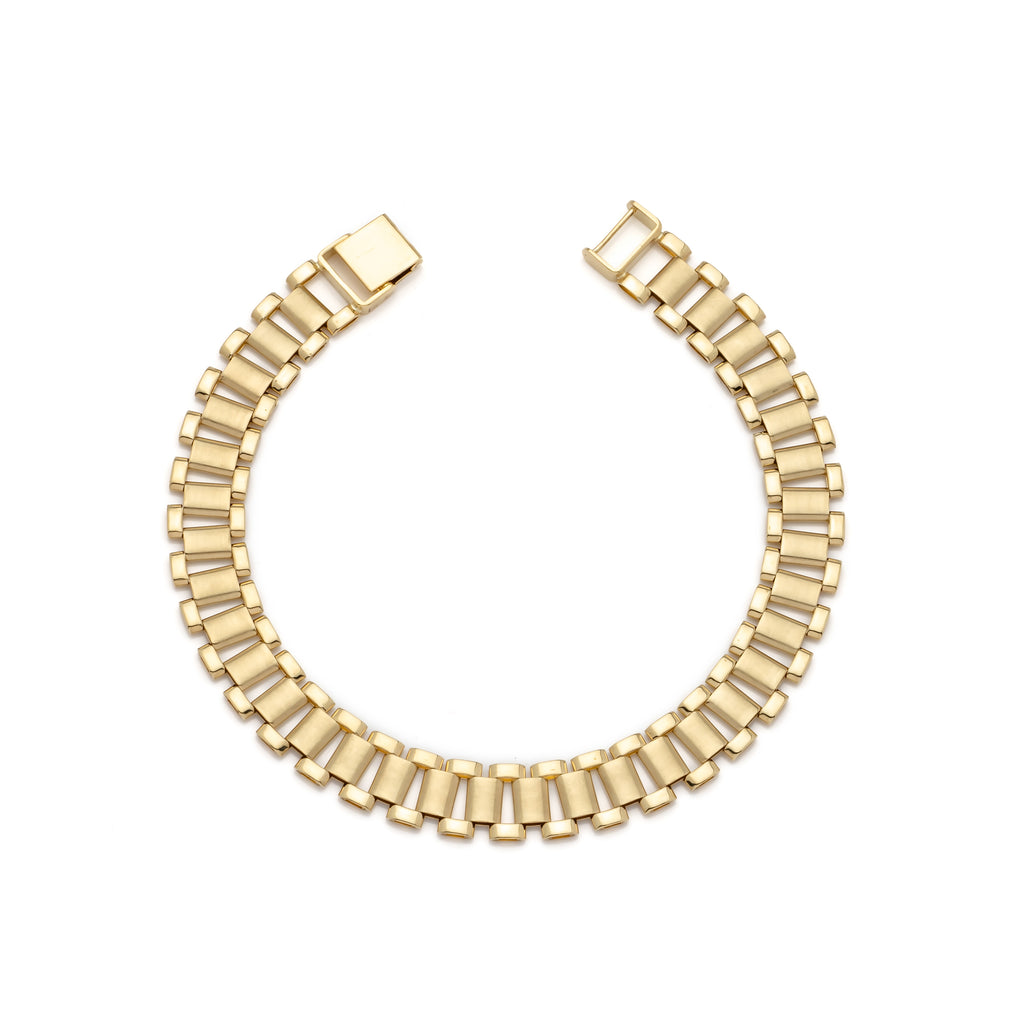 10k Yellow Gold Presidential RX Bracelet