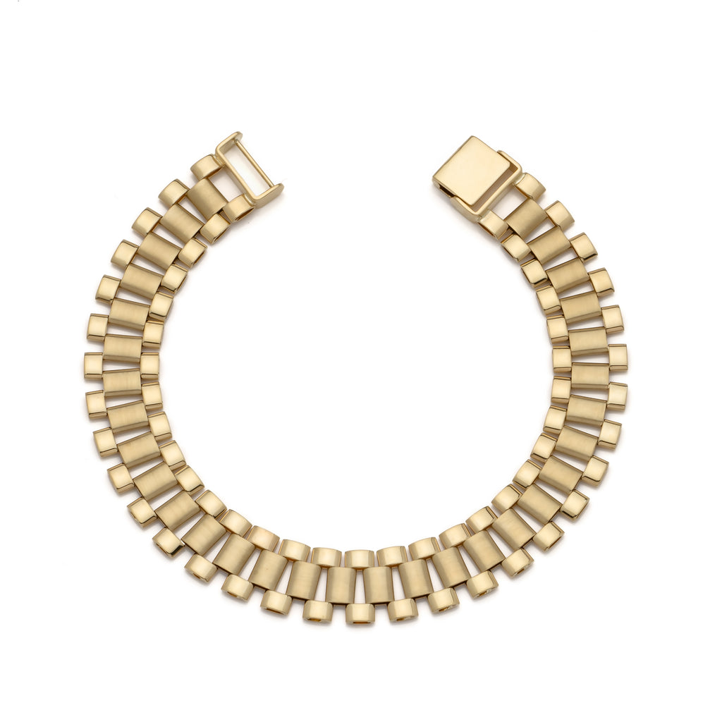 10k Yellow Gold Presidential RX Bracelet