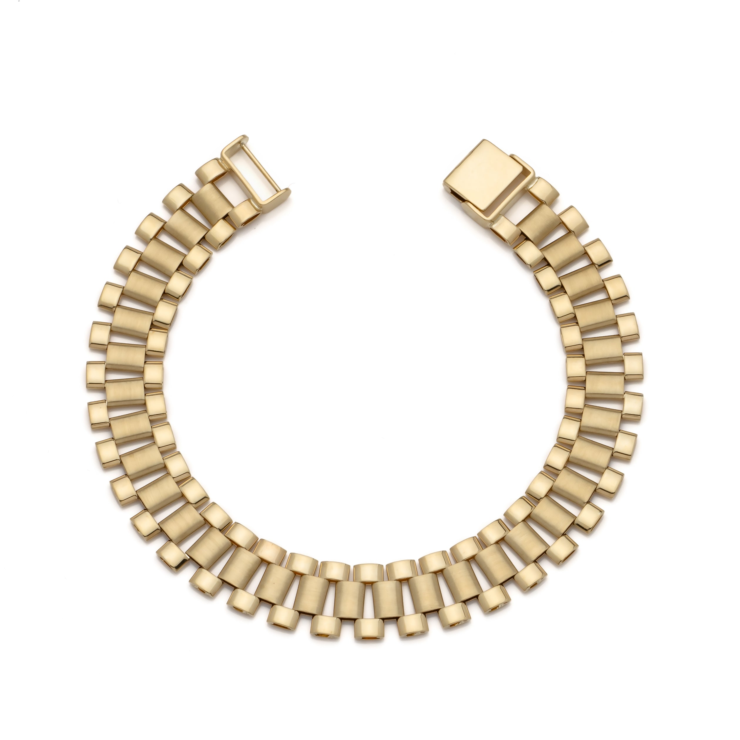 10k Yellow Gold Presidential RX Bracelet
