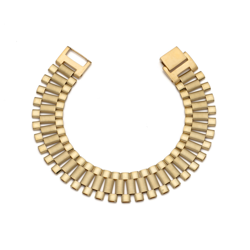 10k Yellow Gold Presidential RX Bracelet