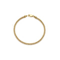 14k Gold Two-Tone Ice Bracelet