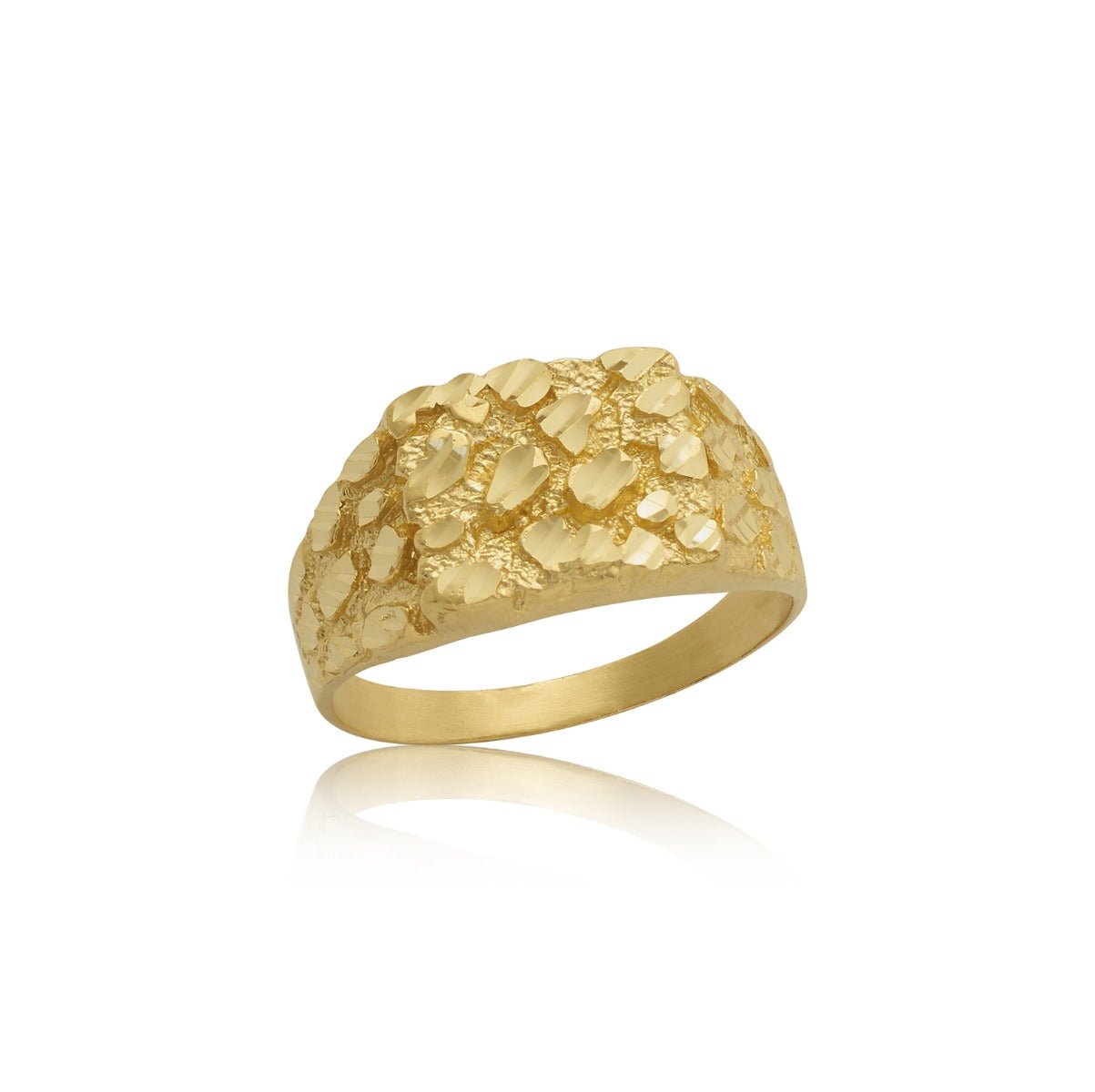 Shop the Best Selection of Men's Gold Nugget Rings | LoveBling