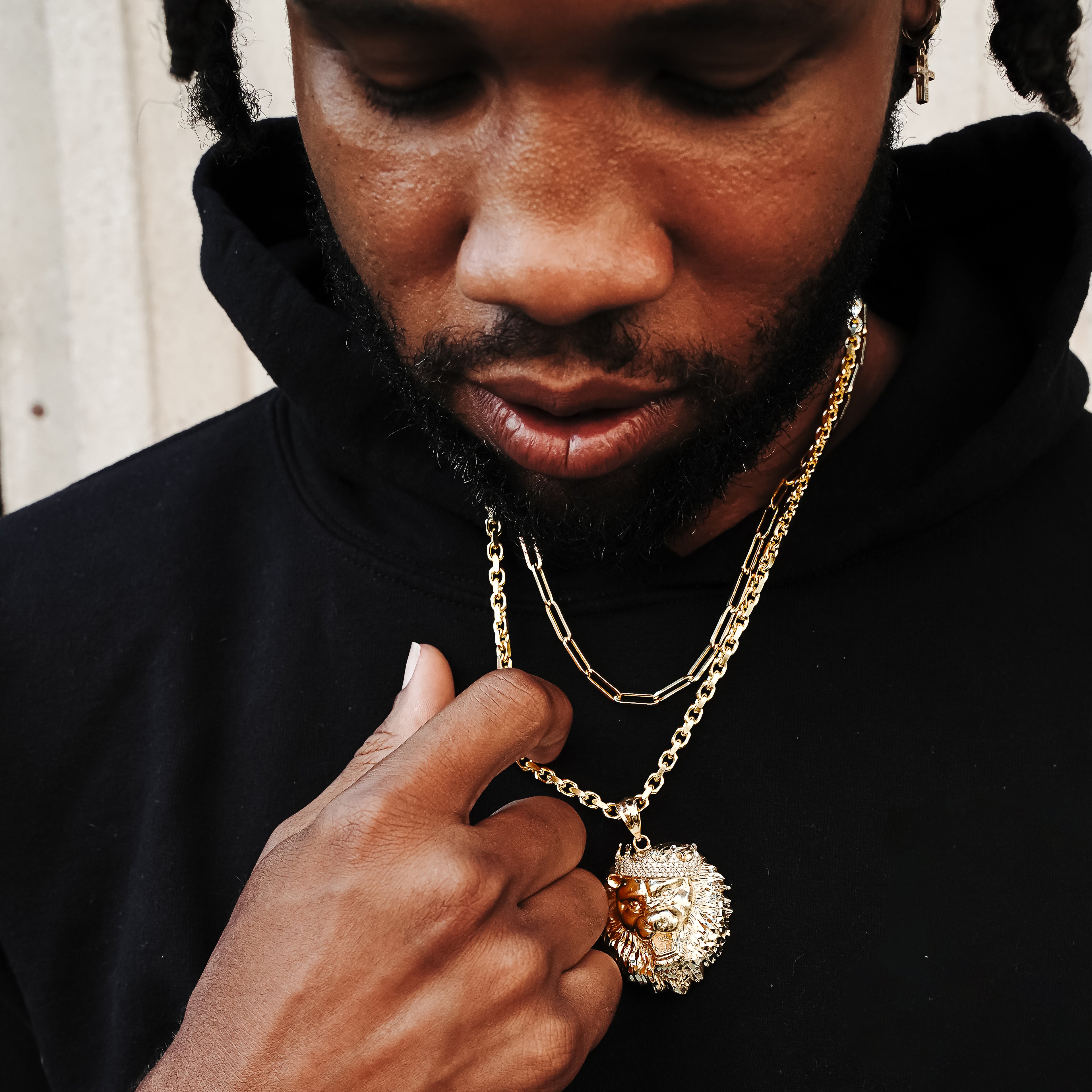 10k Yellow Gold Solid Heavyweight Cable Link Chain with Lobster Lock (Available 3mm to 5mm)